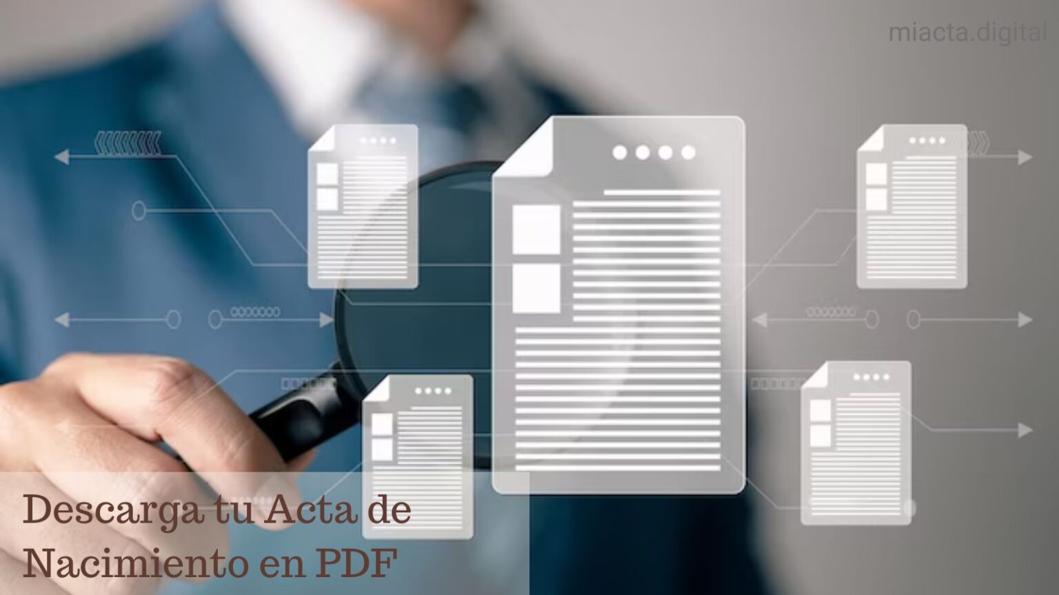 Guía para Descargar tu Acta de Nacimiento en PDF 2023