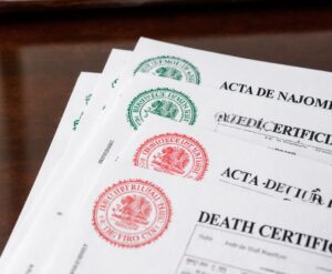 Actas esenciales de identidad legal en la descentralización mexicana