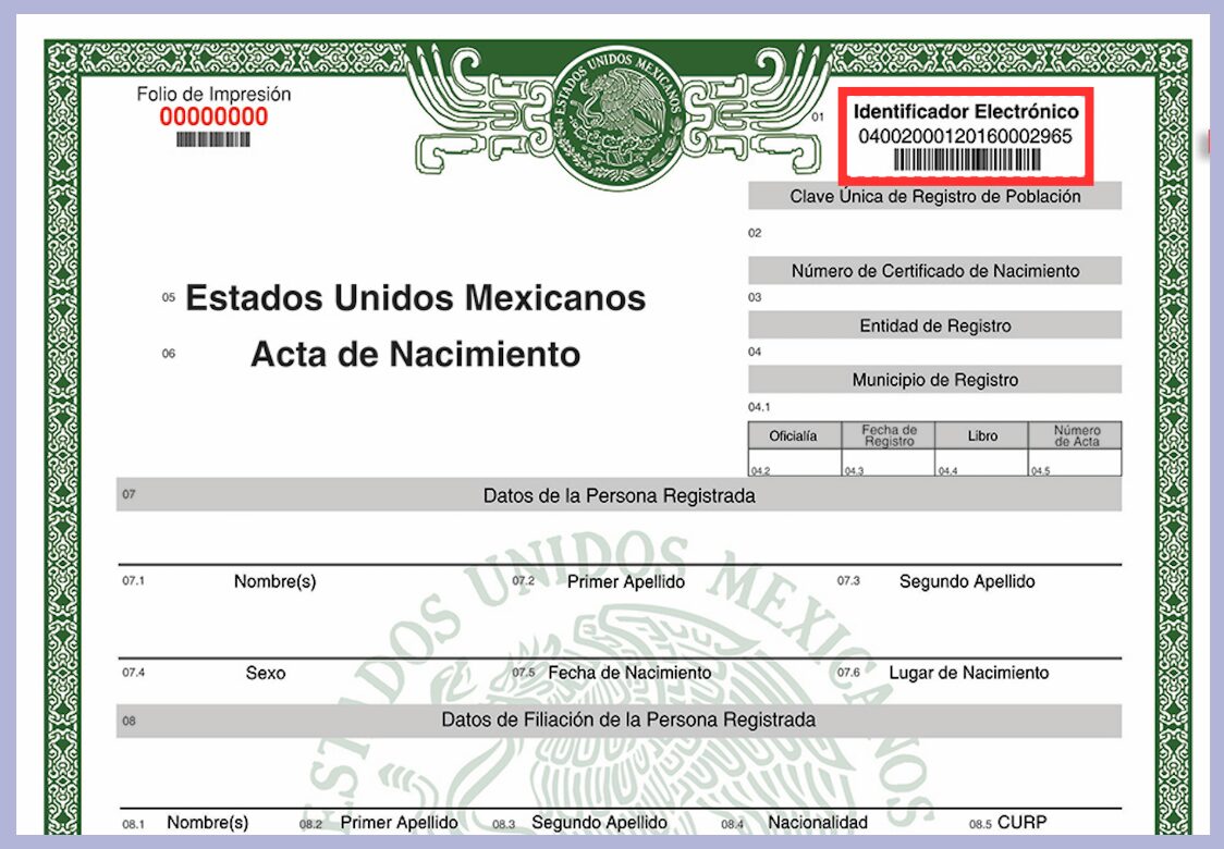 Como validar Identificador Electronico