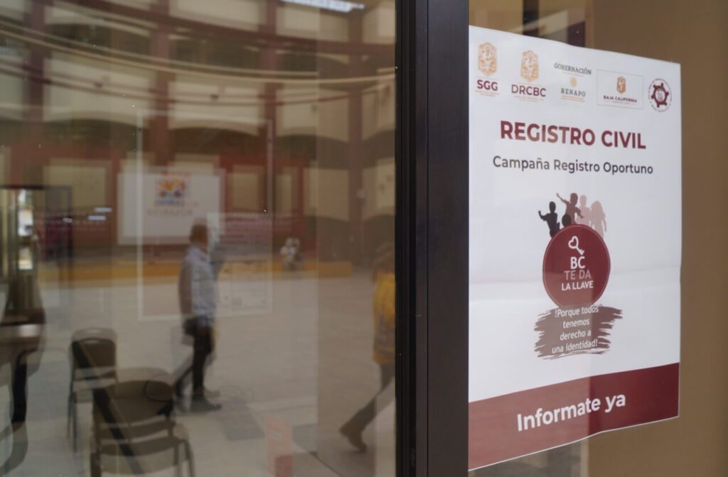 registro civil de rosarito